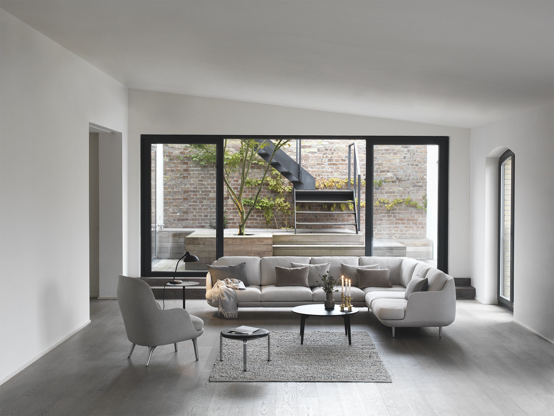 Lune Corner Sofa, Fritz Hansen