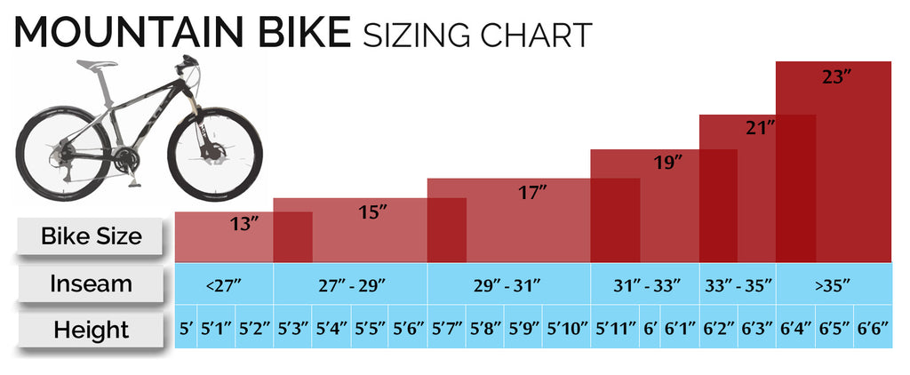 Sizing Charts – XDS Bicycles