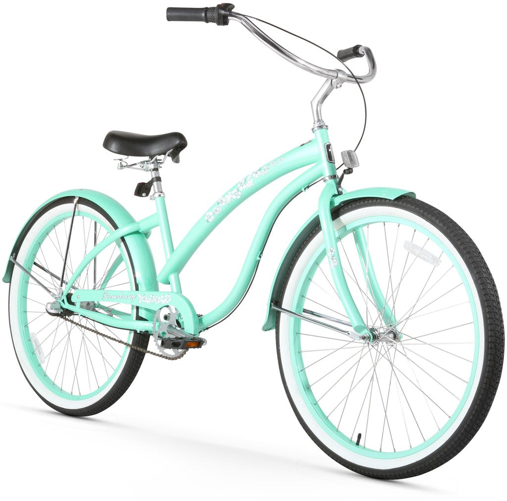 mint green beach cruiser