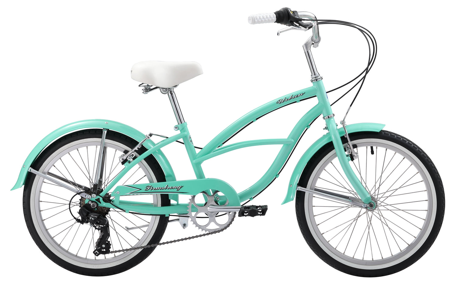 7 speed cruiser bicycle