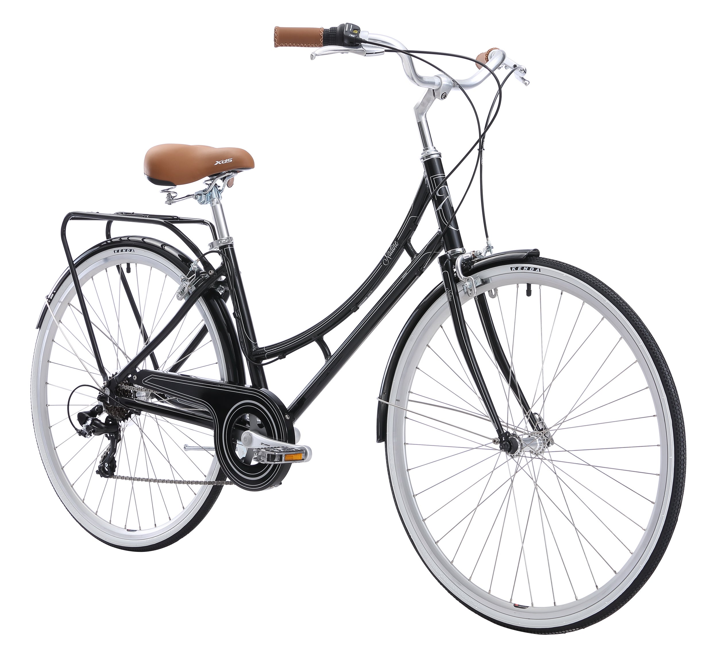 womens black bicycle