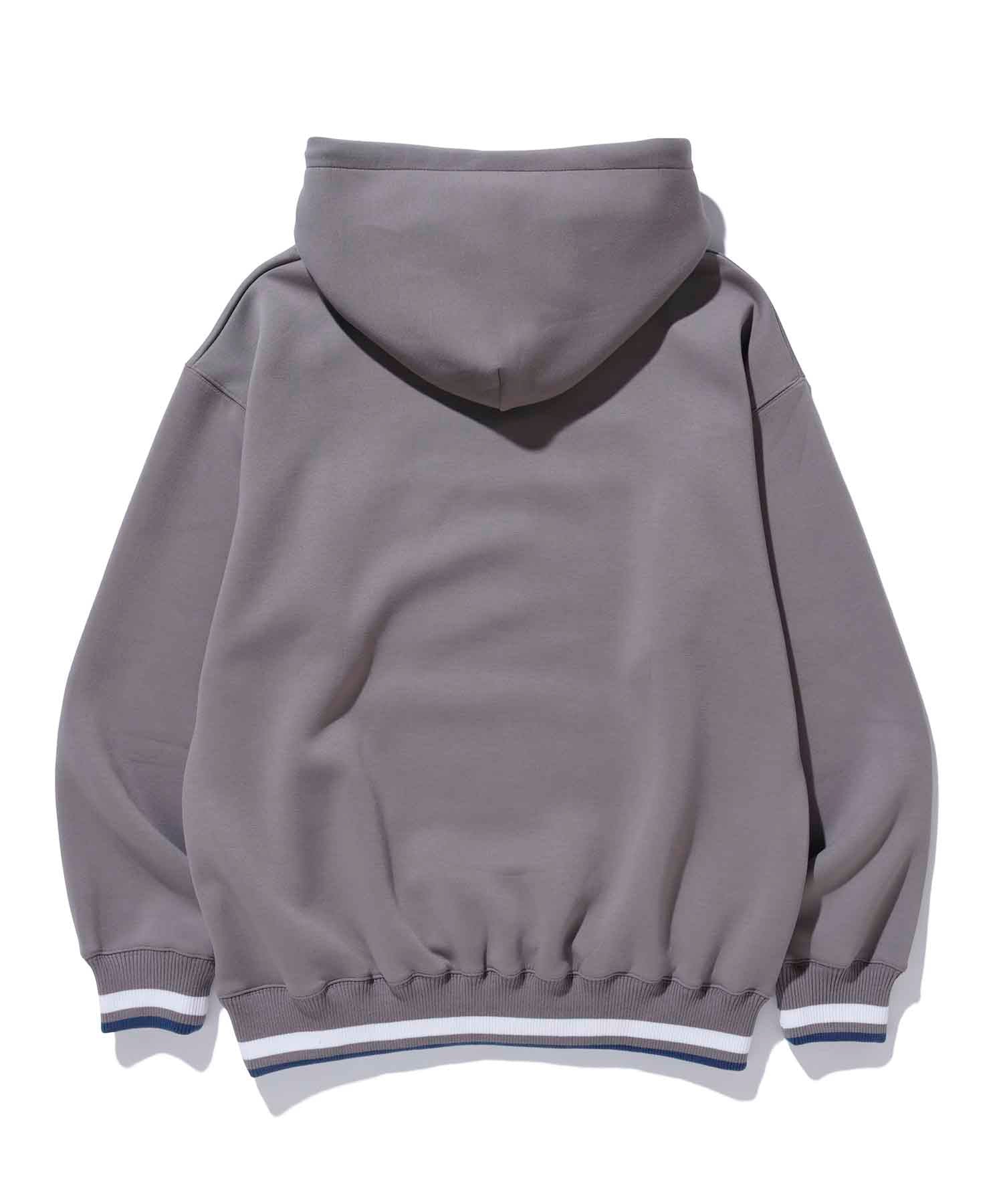 PIGMENT DYED ZIP UP HOODED SWEAT | XLARGE