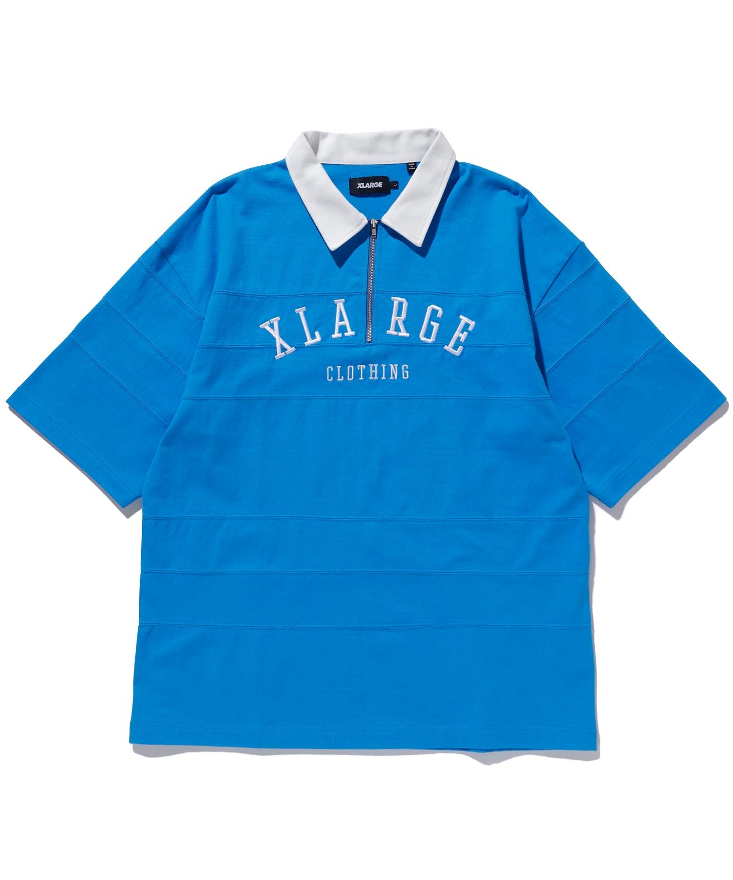 STITCHED ZIP UP S/S WORK SHIRT | XLARGE