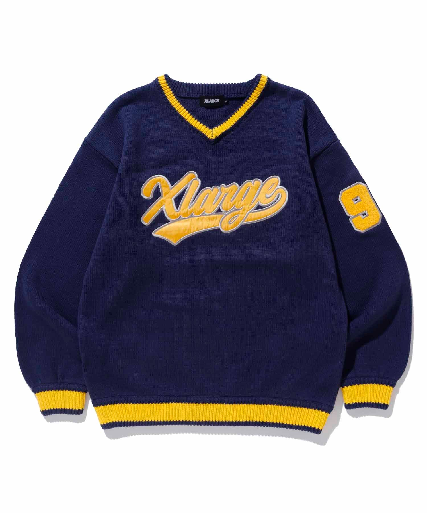 TEAM LOGO KNIT SWEATER | XLARGE