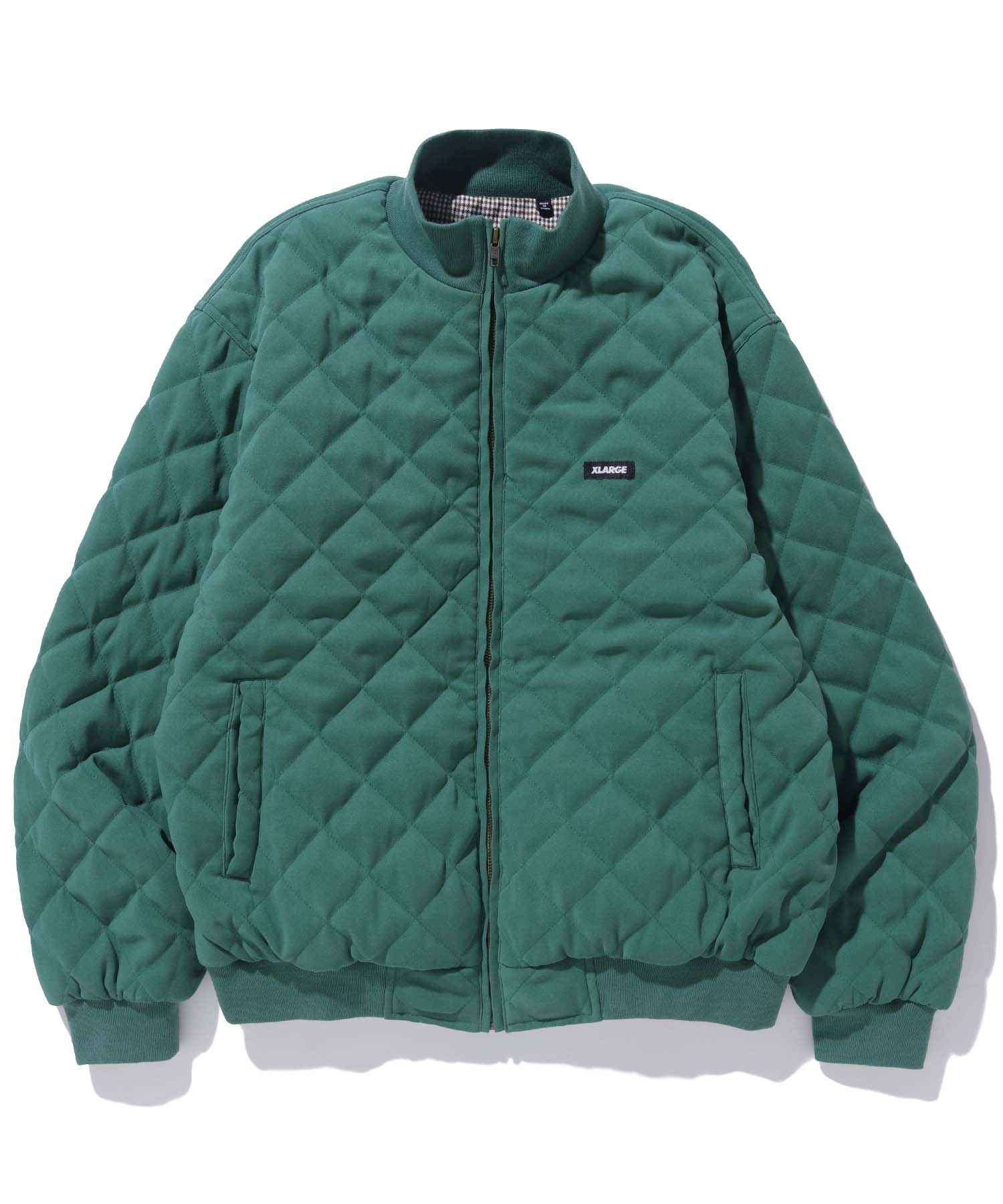 QUILTED CHECK SHIRT JACKET | XLARGE