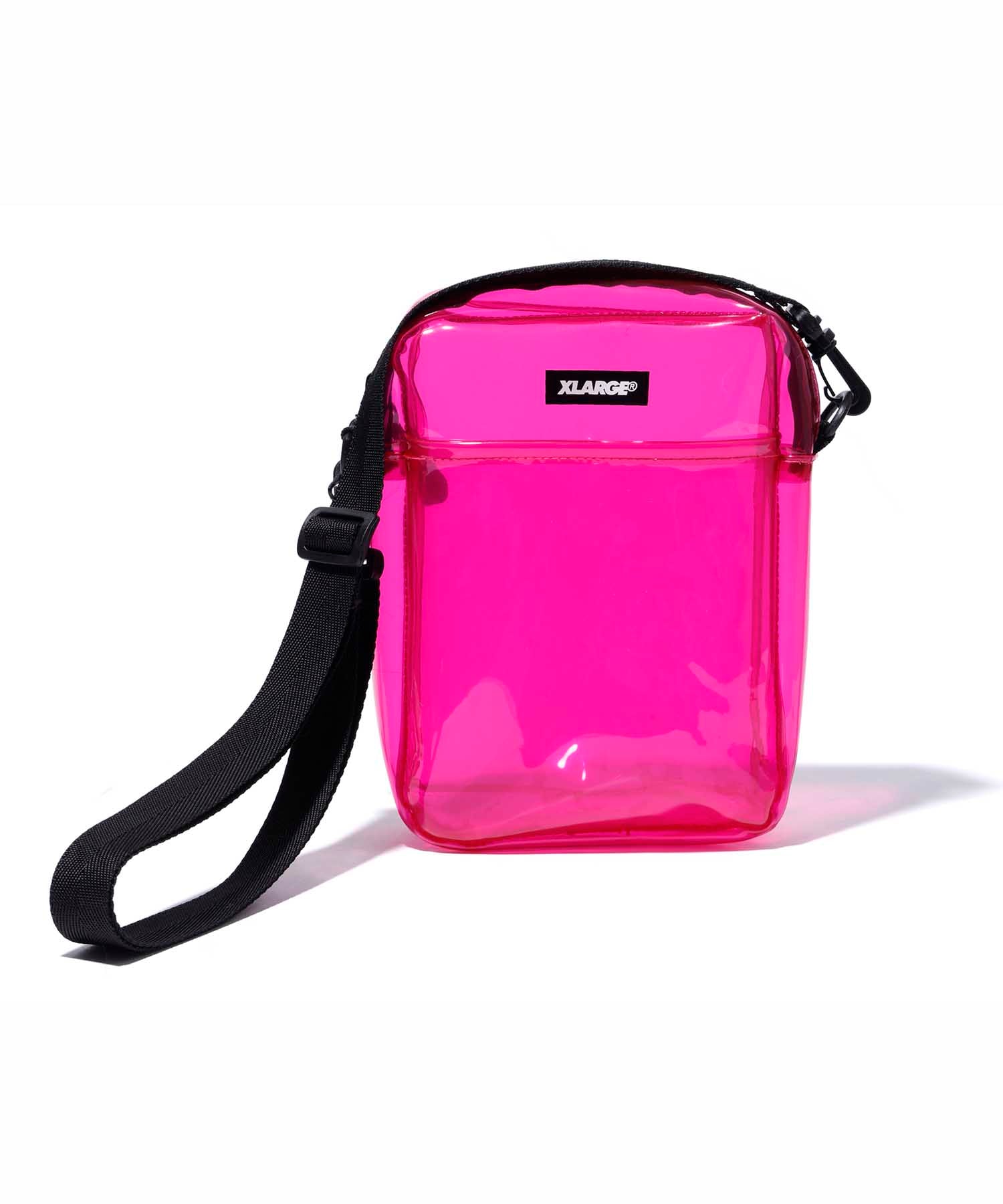 pink pvc bag