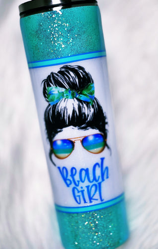 Life is Better at the Beach Glitter Tumbler / Milky Way Tumbler / Beac –  LTJ Design Company