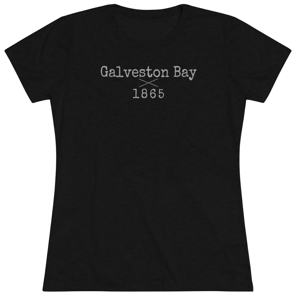 Women's Galveston Bay Tee - Gray