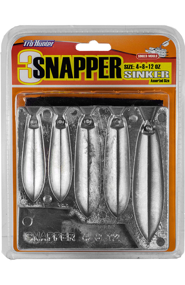 Snapper Sinker Mould Combo