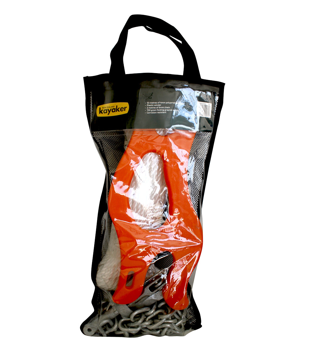 Kayak Anchor Kit Full Anchor Pack with Winder