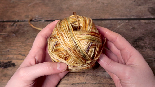 Knitting Tutorial: How to Wind a Skein of Yarn into a Center Pull