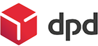 Image showing the DPD Logo, which is used by DeWaldens to ship across the UK