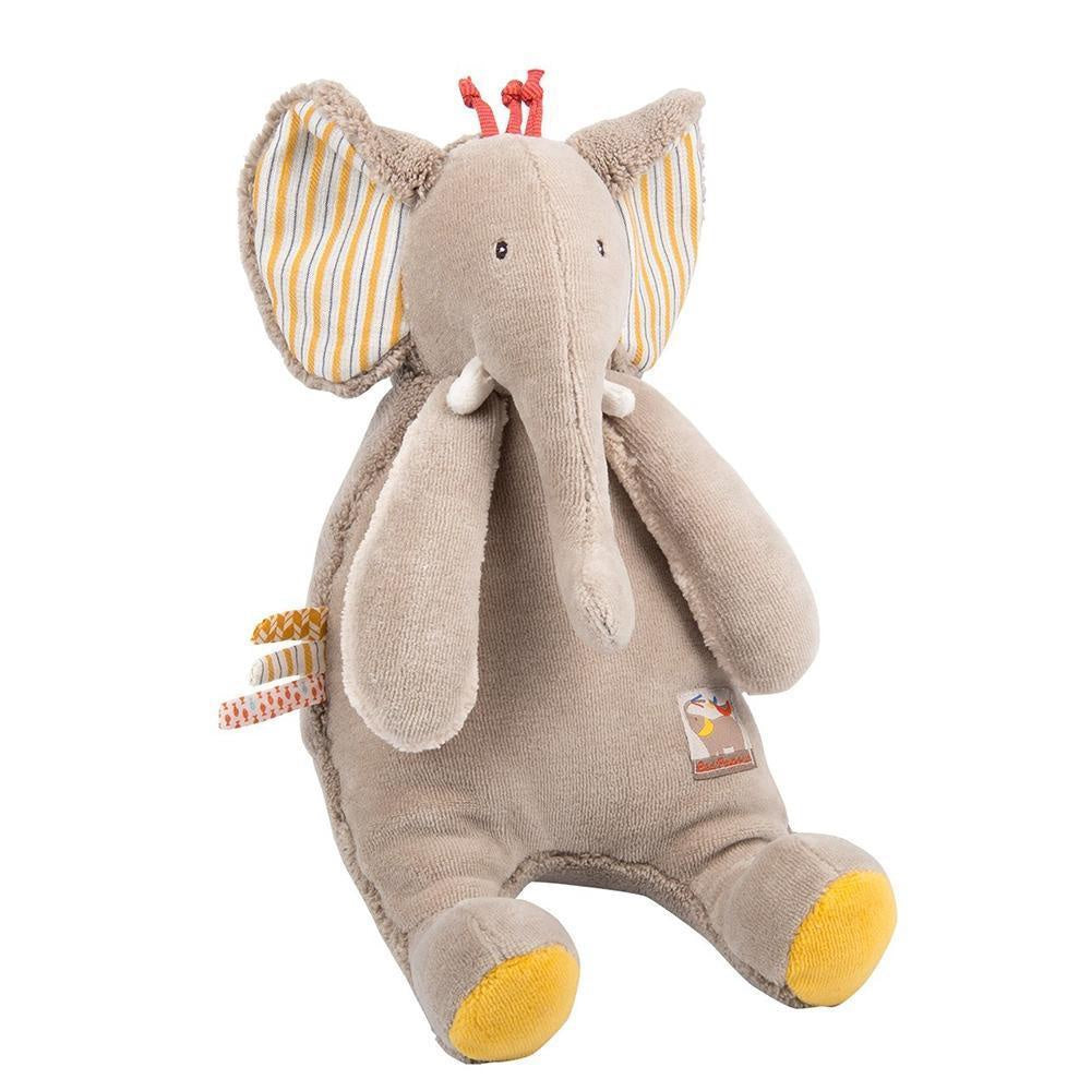 Moulin Roty Elephant Soft Toy | Baby Gifts – DeWaldens Garden Centre