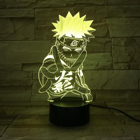 Lampe 3D Naruto