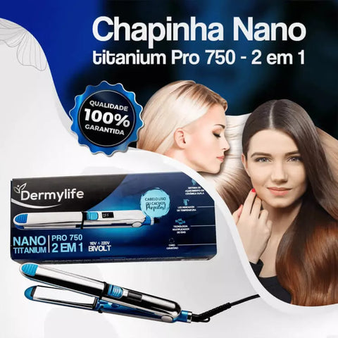 Chapinha Nano Titanium Dermylife 100% Original