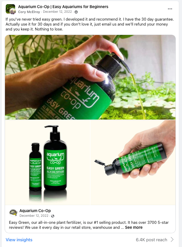 Easy Green promotion