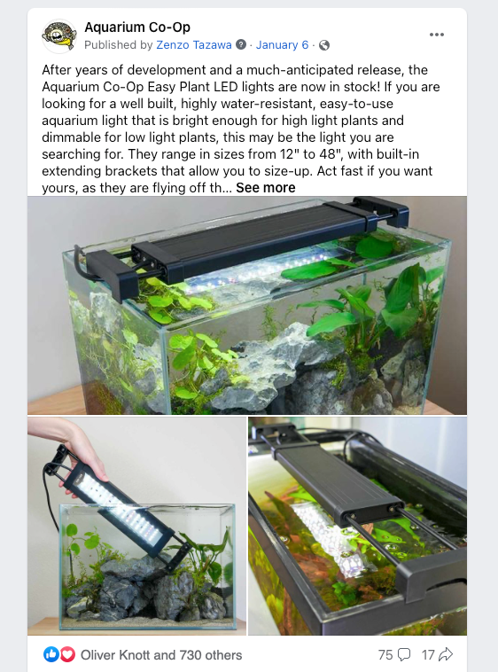 Easy Plant LED promotion