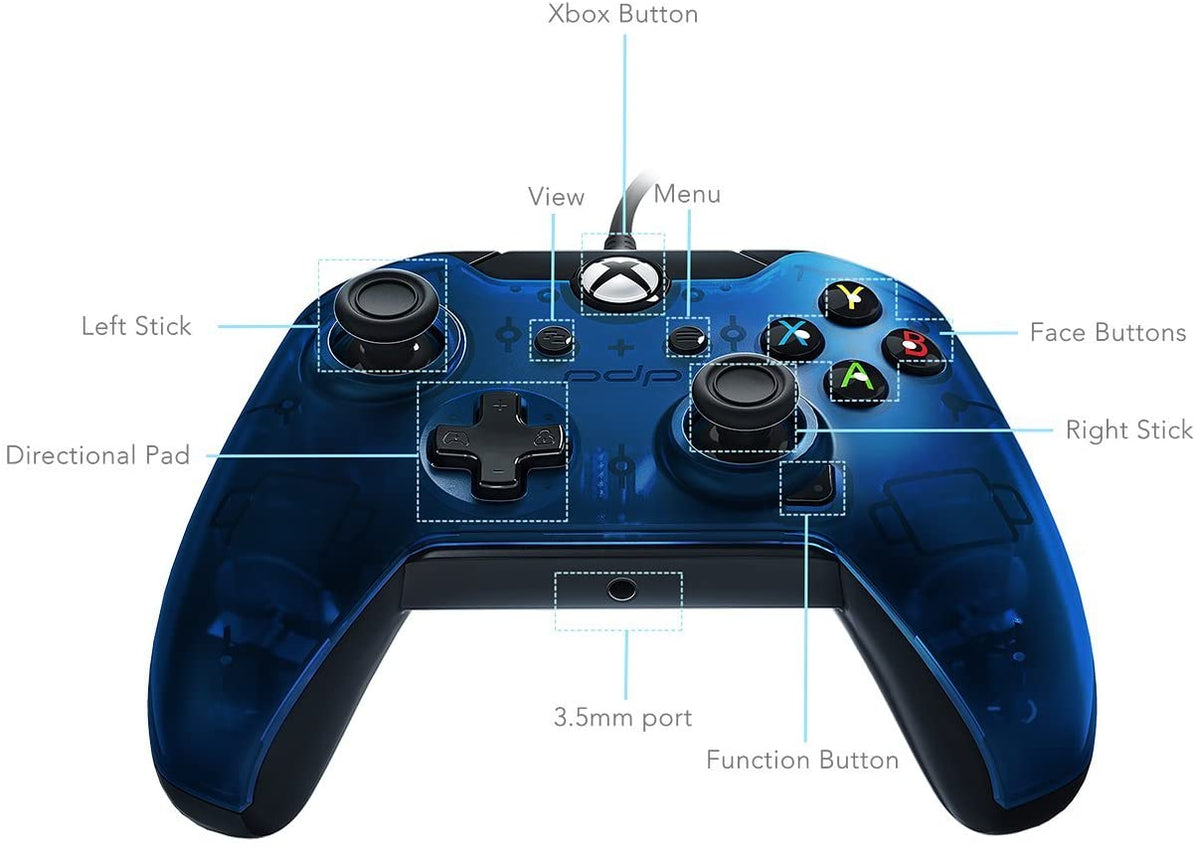 +pdp wired controller for xbox one windows 7