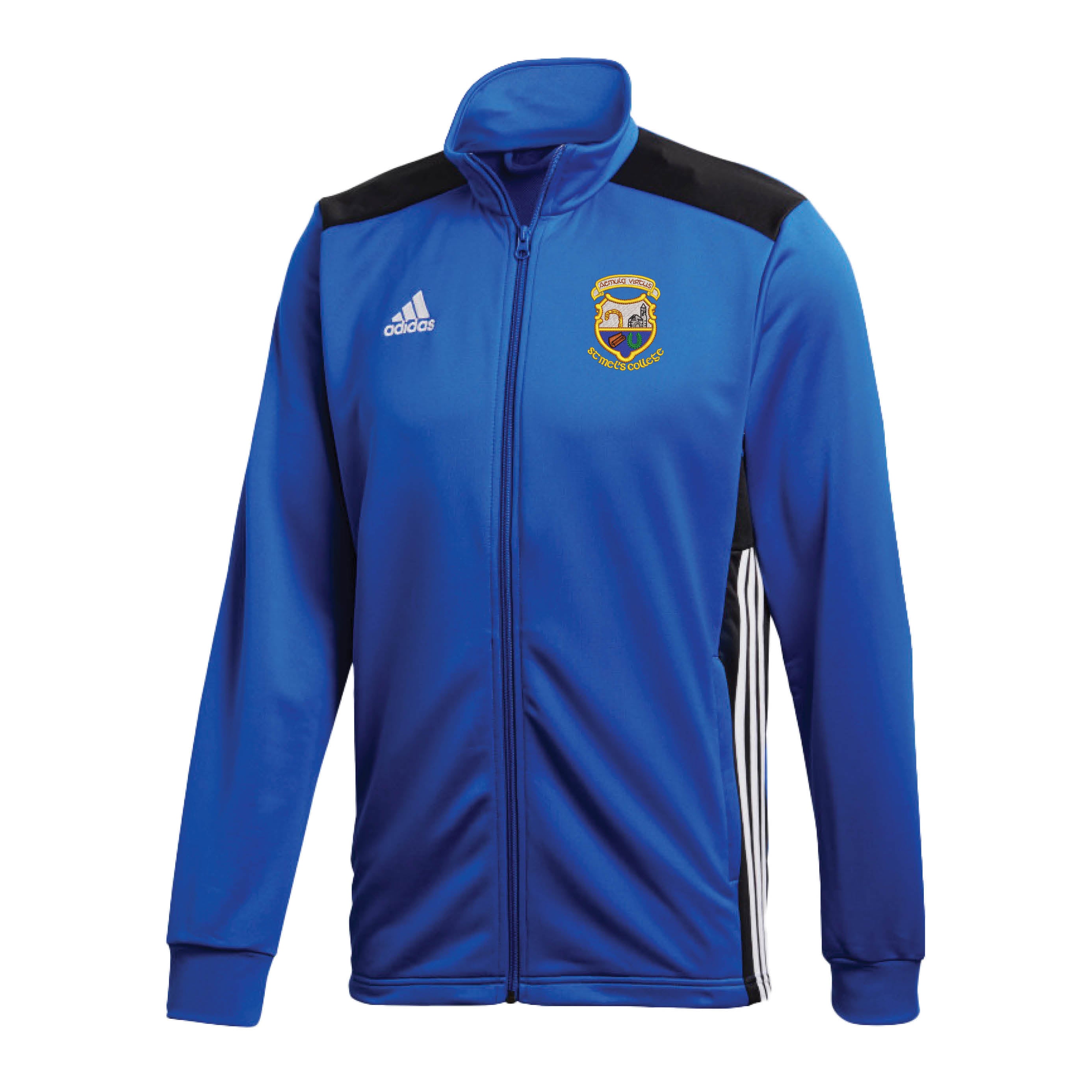 collegiate crest track top