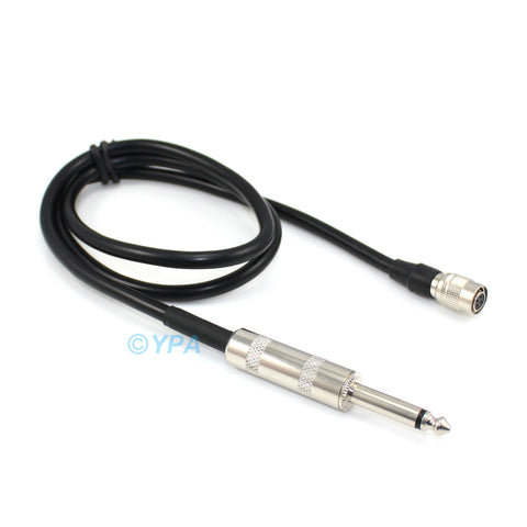 Audio-Technica AT-GRcH Guitar Input Cable With 4-Pin CH-type Connector For  Wireless