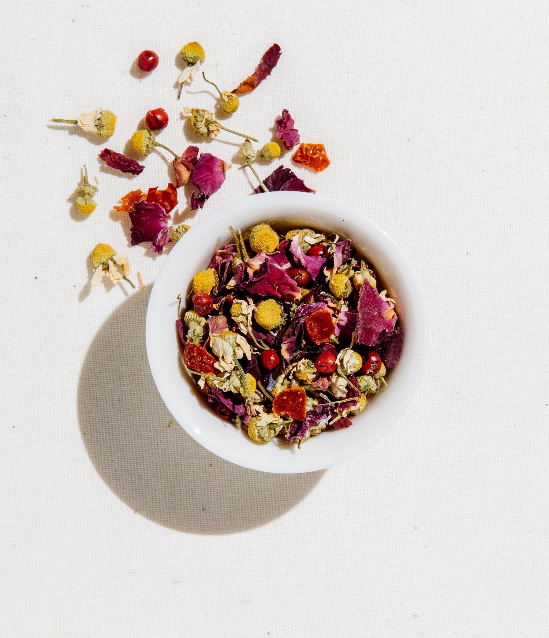 Lavender Chamomile Rose Blend Loose Leaf 4 oz Zip Pouch by Art of Tea