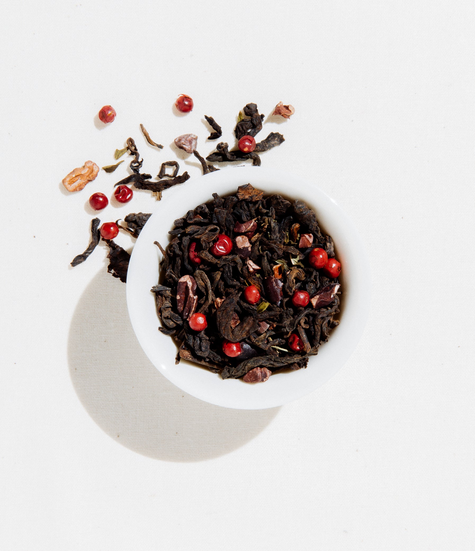 Dark Chocolate Peppermint Tea Loose Leaf 4 oz Zip Pouch by Art of Tea