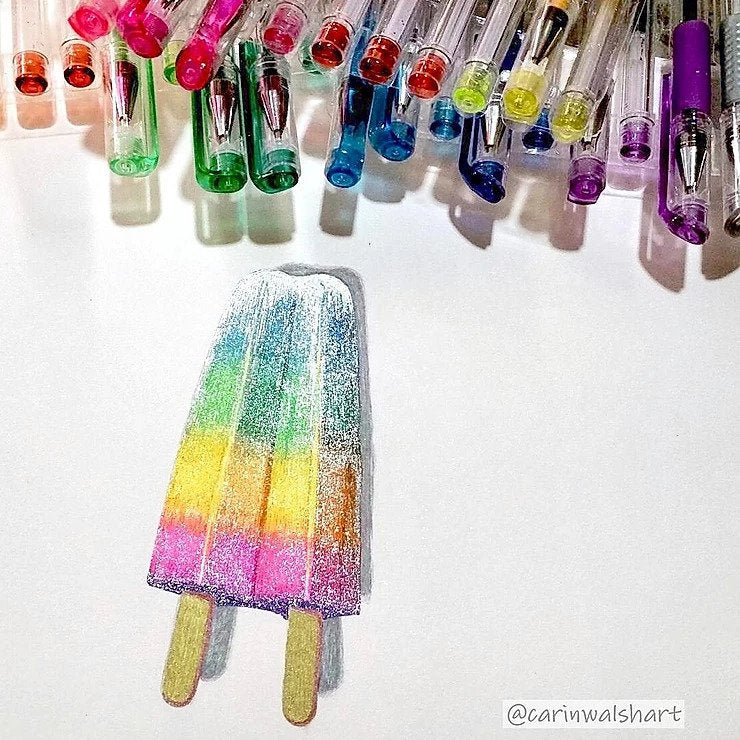 4 Beautiful Gel Pen Art Projects to Do Today — OfficeGoods