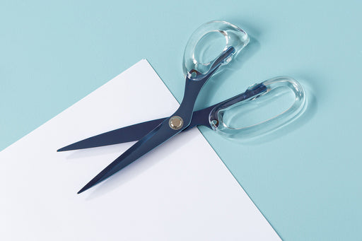 OfficeGoods Acrylic & Stainless Steel 9 Scissors - Modern Design for the  Stylish Home, Office, or School - Perfect for Arts & Crafts, Scrapbooking