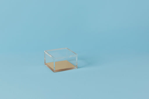 Clear Solid Acrylic Cube 1 x 1