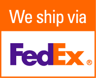 We Ship Via FedEx