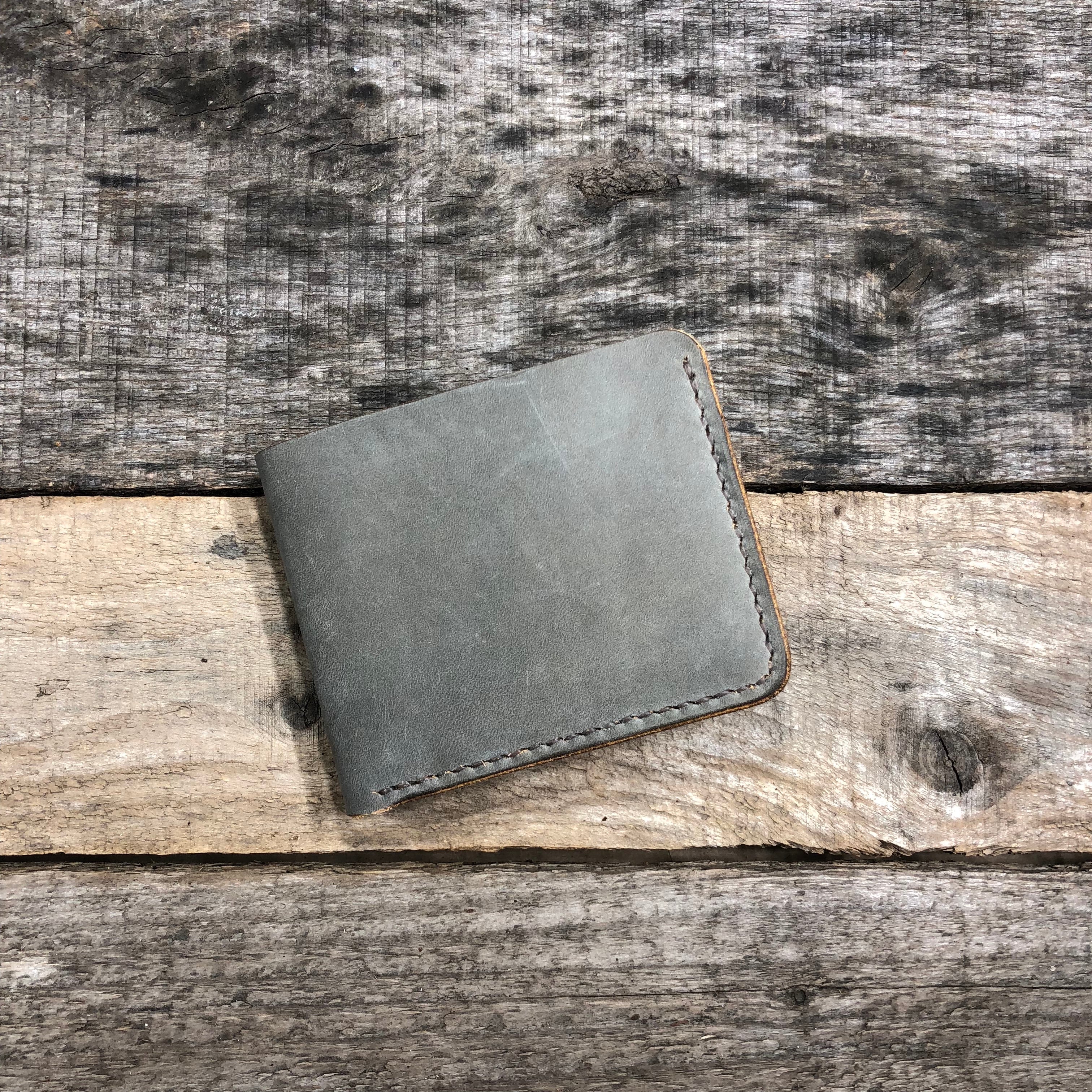 Steel Bi-fold Wallet