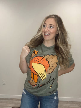 Howdy Turkey Graphic Tee