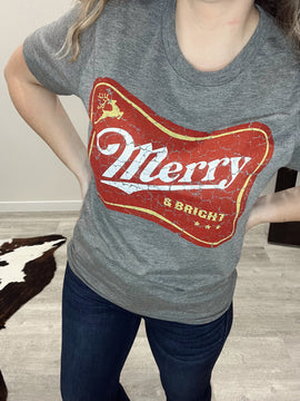 Merry And Bright Graphic Tee