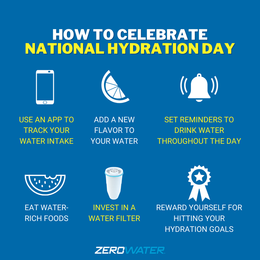 Celebrate National Hydration Day 2021 ZeroWater