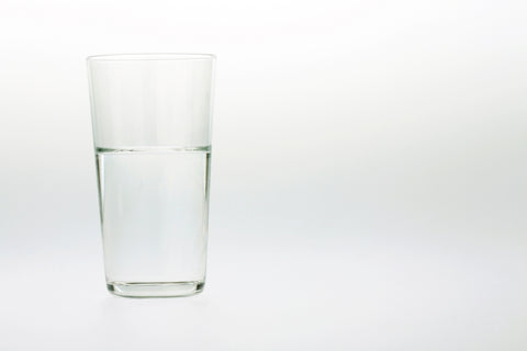 Glass a clean filtered drinking water - ZeroWater