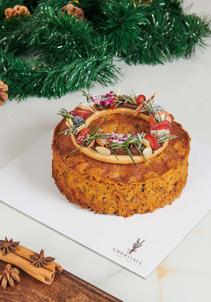 Traditional Christmas cake – Ambrosia The Bakery