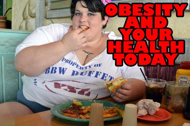 morbidly obese people eating