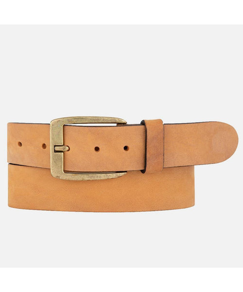 Brynn Leather Belt - Camel