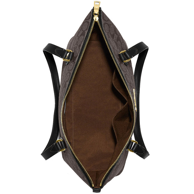Michael Kors, Bags, Michael Kors 3t9gv6t9l Voyager Large Saffiano Leather  Topzip Navy Tote Bag