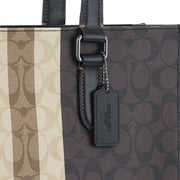 COACH®  Coach X Peanuts Graham Structured Tote In Signature Canvas With  Patches