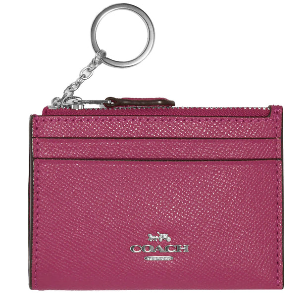 Coach Red ID Card Holder Wallet with Lanyard Strap – Just Gorgeous Studio
