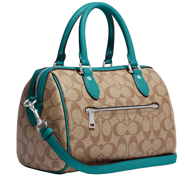 Coach, Bags, Coach Mini Bennett Satchel In Signature Canvas