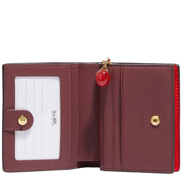 Kate Spade Sylvia Small Bifold Wallet- Cherrywood –