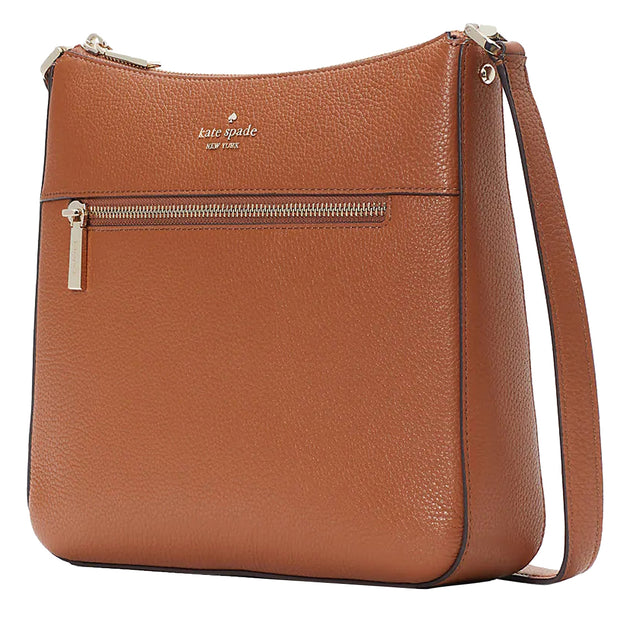 Kate Spade leila north south crossbody warm gingerbread