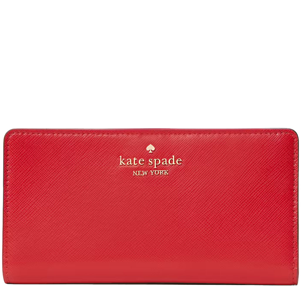 Buy Kate Spade Leila Small Slim Bifold Wallet in Warm Gingerbread