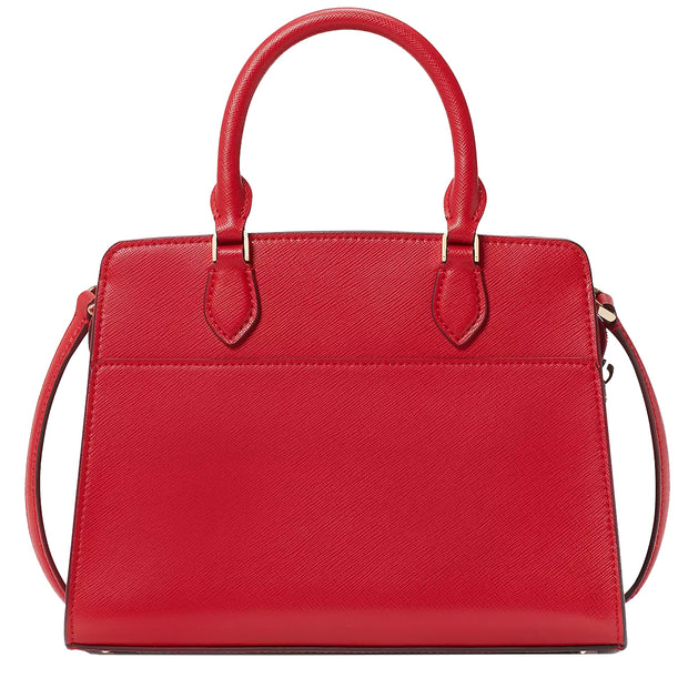 Buy Kate Spade New York Leighton Leather Small Satchel Bag (Digital red) at  Amazon.in