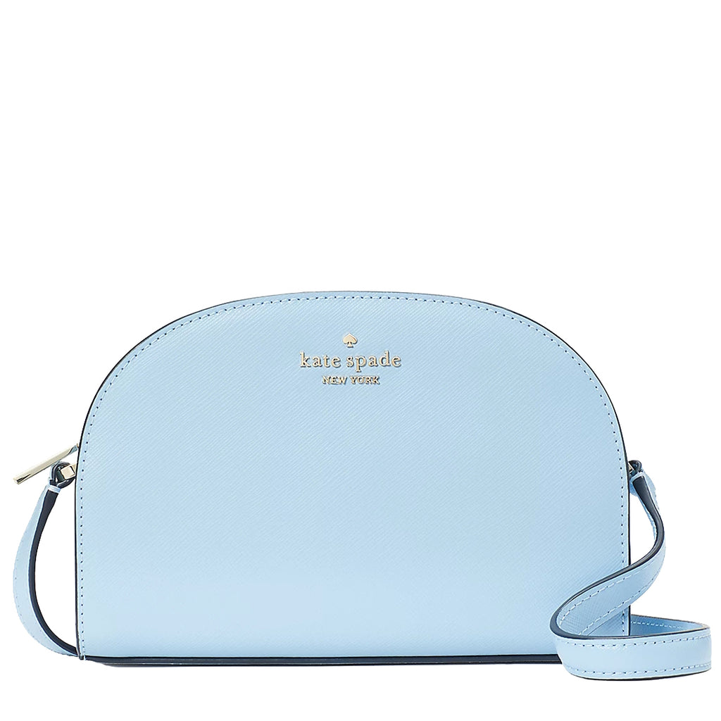Kate Spade Flower Monogram, Blue , Outerspace With Compact Wallet (403), NEW