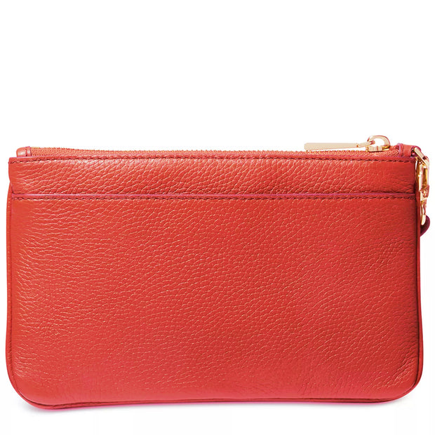 Coach Large Corner Zip Wristlet in Rouge 3888 –