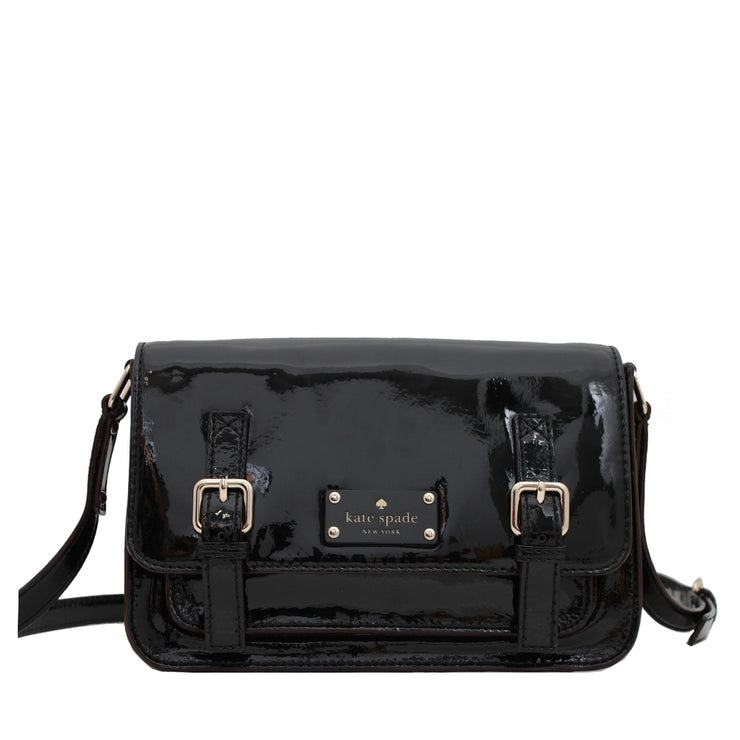 Kate Spade Flicker Scout Bag- Black – 