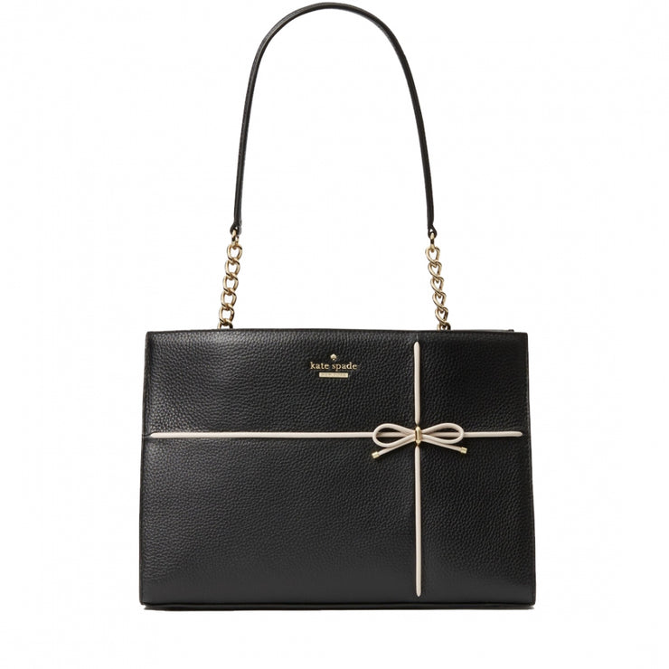Kate Spade Cherry Street Small Phoebe Bag in Black/ Cement – 